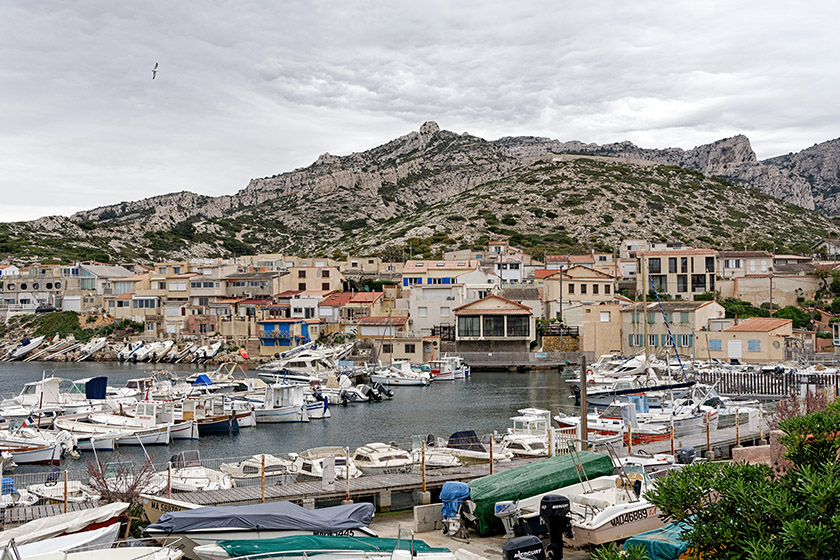 Lunch at 'Chez Paul'. Great food and look at the view from our table!