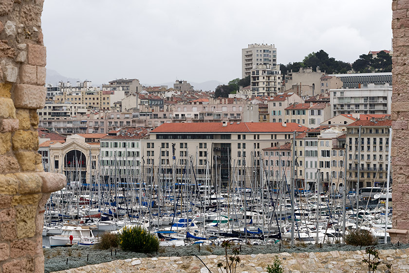 Looking into the old harbor