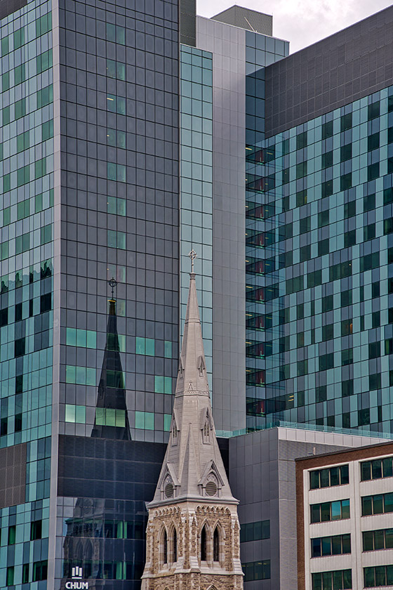 Steeple of the 'Saint-Sauveur' church