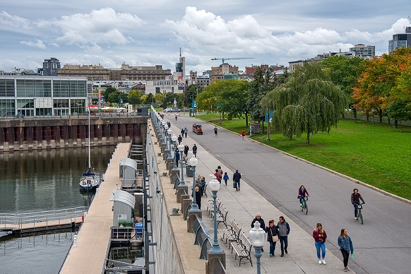 The 'Promenade du Vieux-Port'