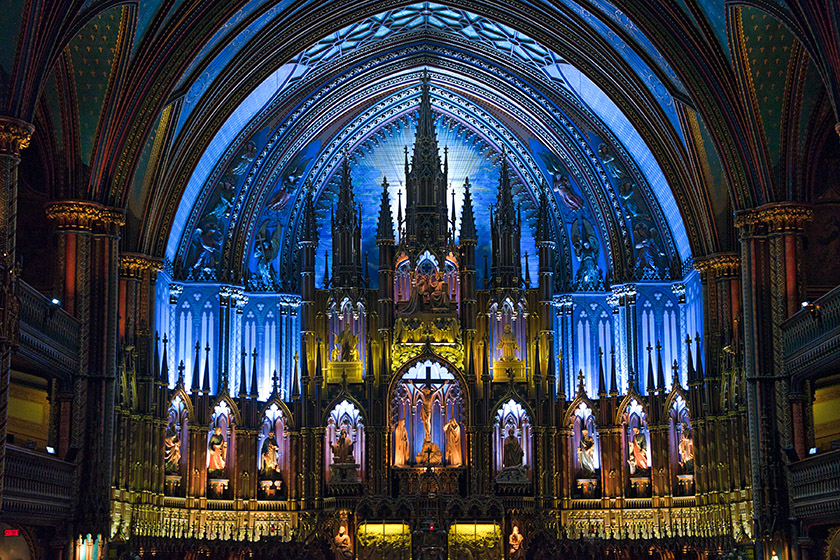 The apse of 'Notre Dame'