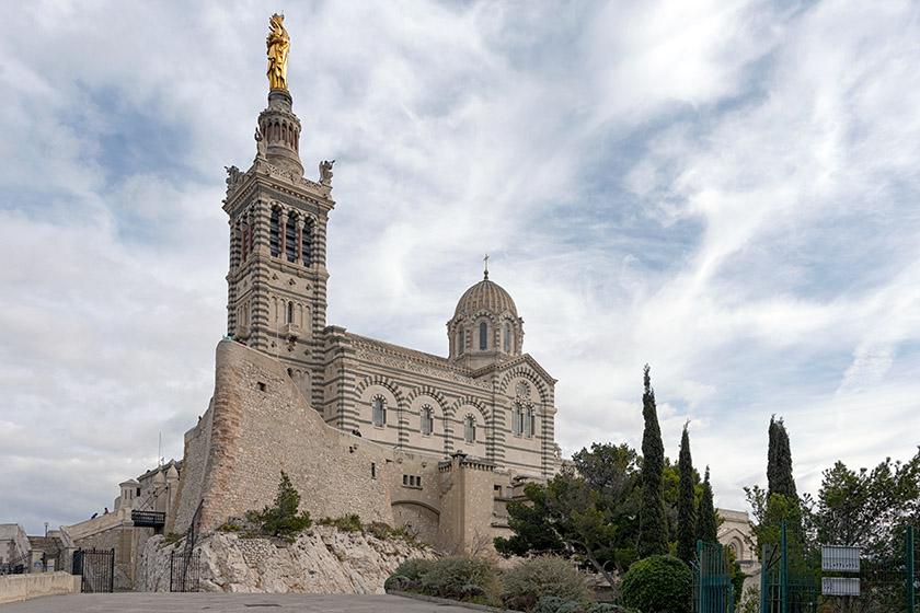 The basilica seen from the west