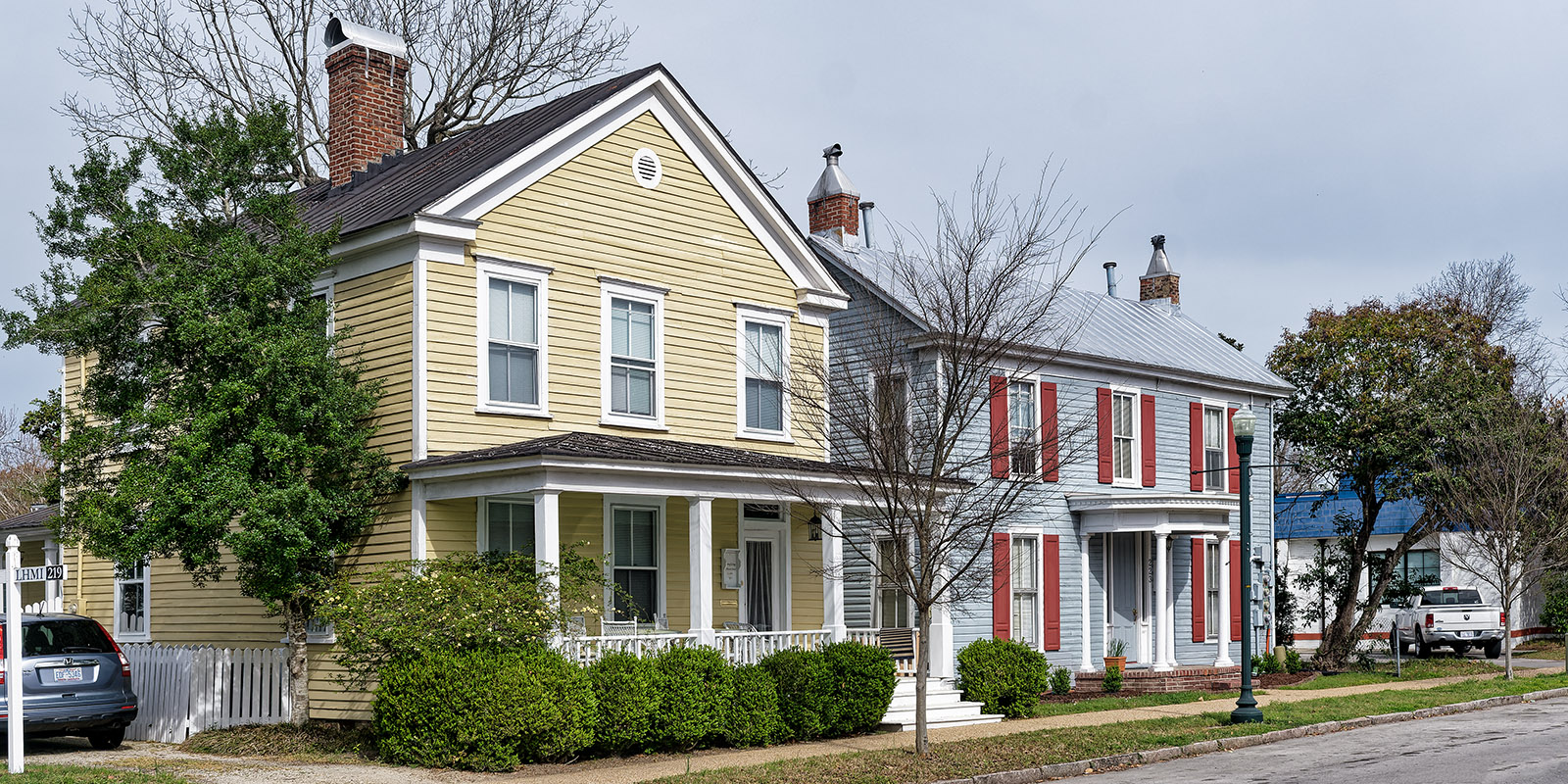 Houses on Hancock Street