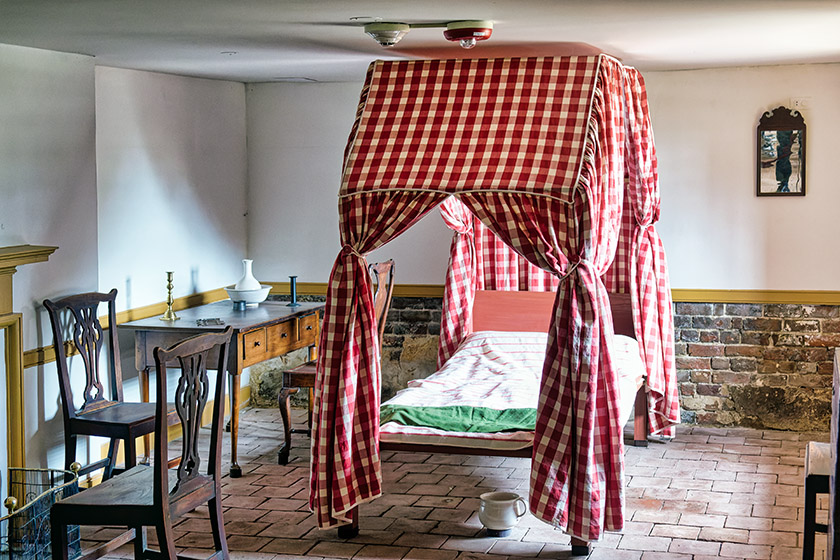 The butler's bedroom