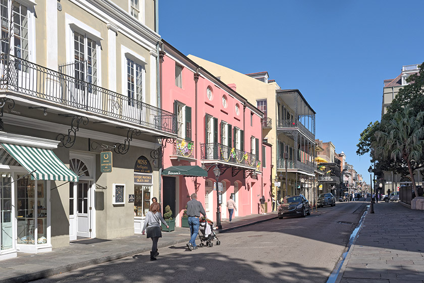 Royal Street is the center of the French Quarter