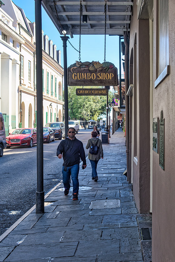 The French Quarter...