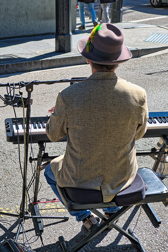 Street musician