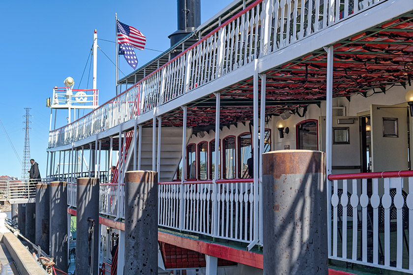 Another view of the riverboat