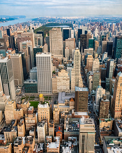 The vista from the 102nd floor