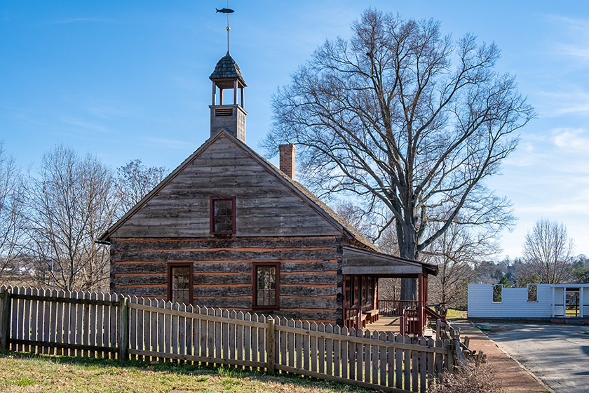 The African Moravian Log Church