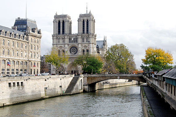 Notre Dame and the Seine