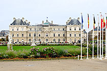 The palace houses the French Senate