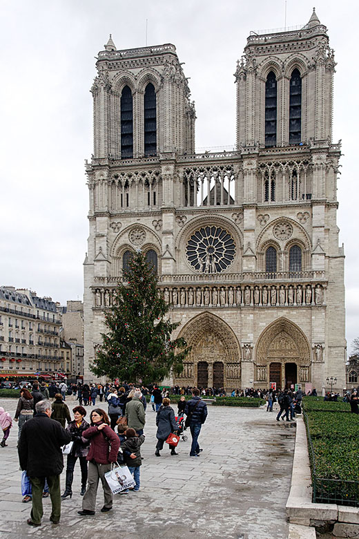 On the 'Parvis de Notre Dame'