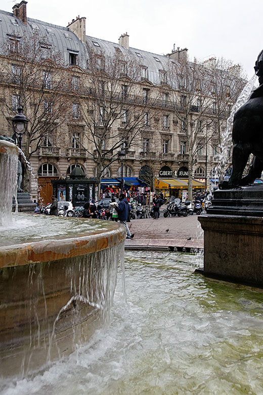 The Saint-Michel fountain