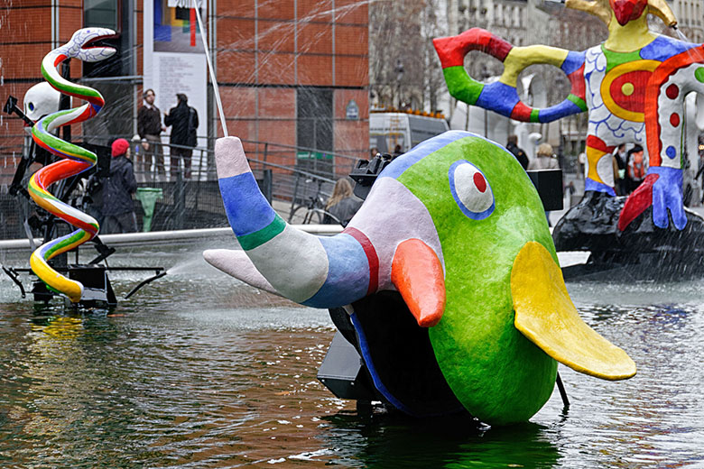 ...was created by Jean Tinguely and Niki de Saint Phalle.