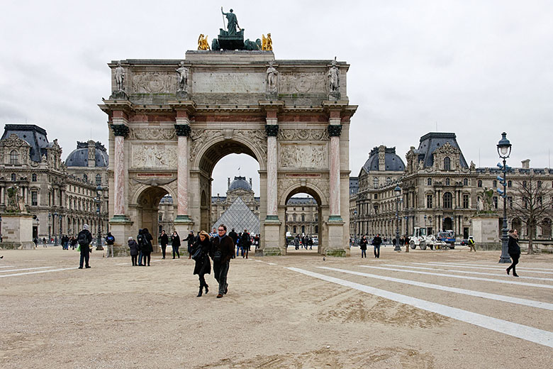 The 'Arc de Triomphe du Carrousel'