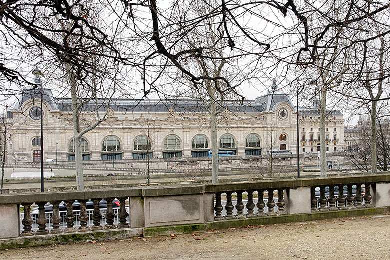 The 'Musée d'Orsay' seen fron the 'Tuileries'