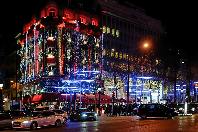 The 'Maison d'Alsace' on the 'Champs Elysées'