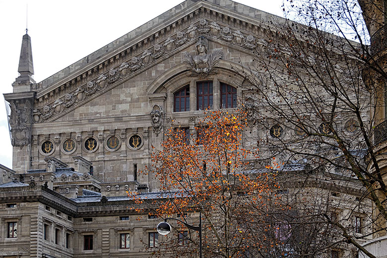 The rear of the Opera building