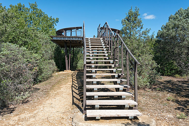 A sightseeing platform...