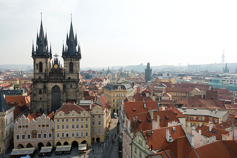 Our Lady before Tyn with its gorgeous multiple spires