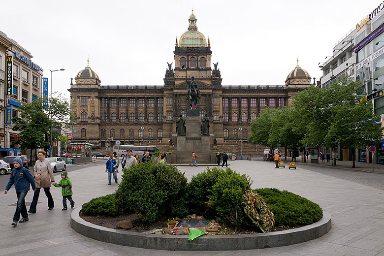 The National Museum and the Palach and Zajíc Memorial