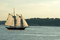 Sailboat on the Hudson
