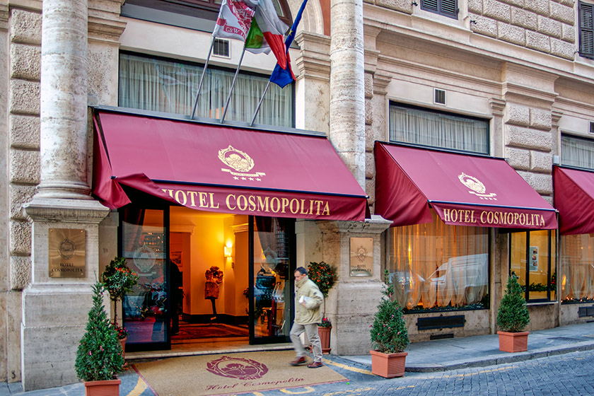 Our hotel near the Piazza Venezia