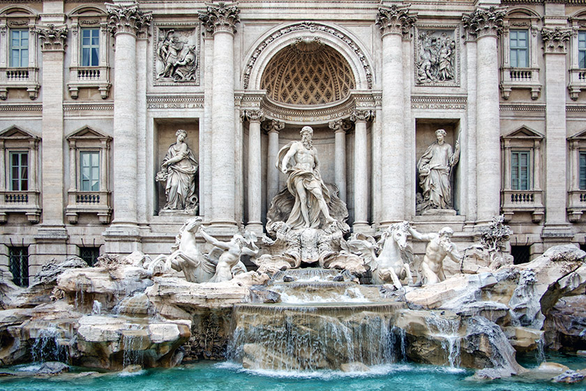 The Trevi Fountain