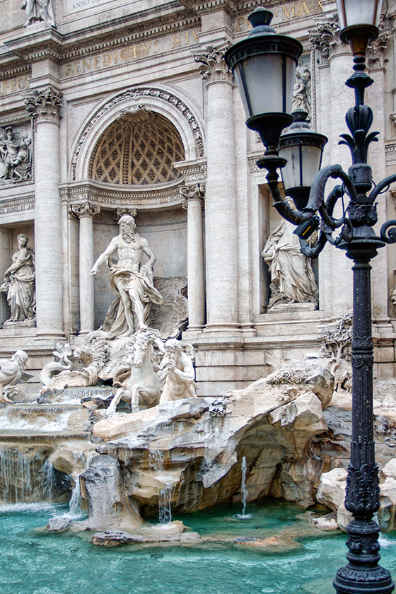 The Trevi Fountain