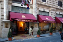 Our hotel near the Piazza Venezia