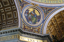 Detail of the ceiling