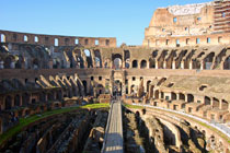 Inside the Colosseum