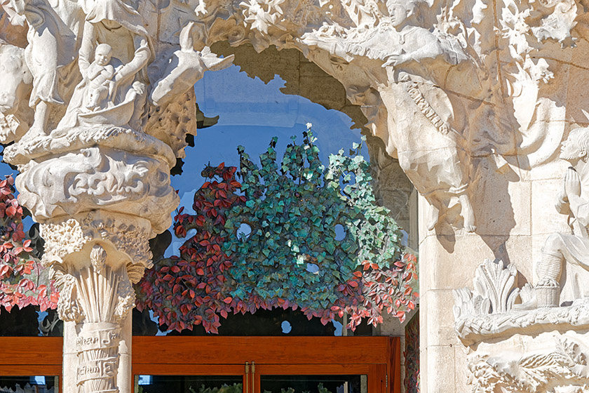 Detail of the Nativity façade