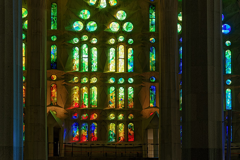 Stained glass windows