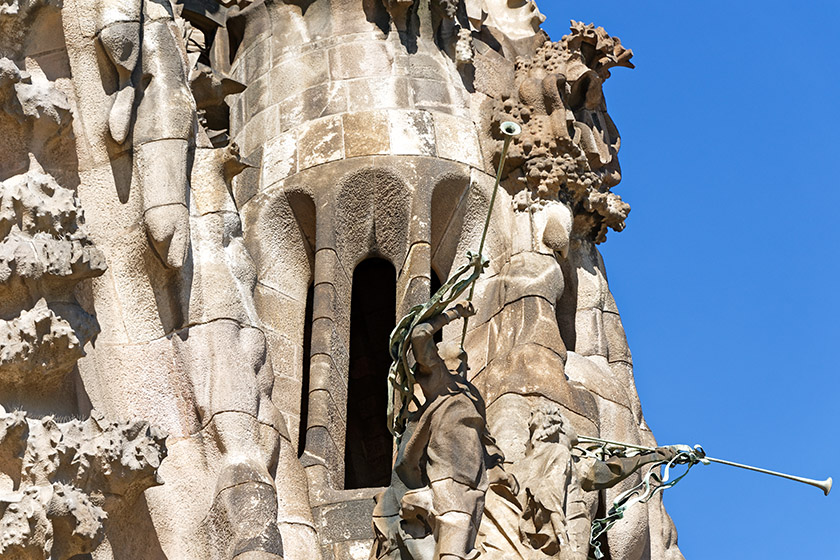 Detail of the Nativity façade