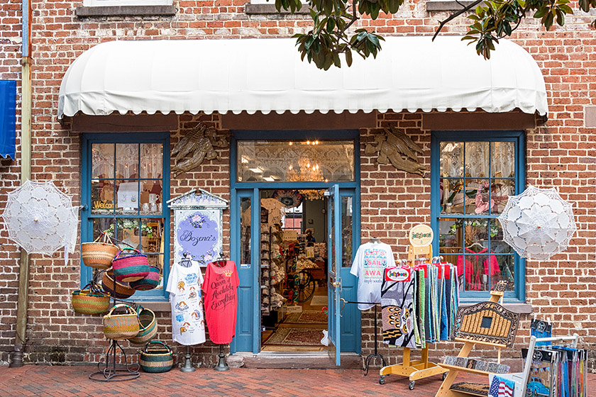 Bozena's gift shop at City Market