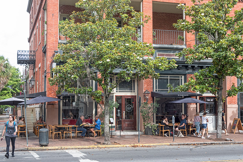 The Collins Quarter Australian café and restaurant