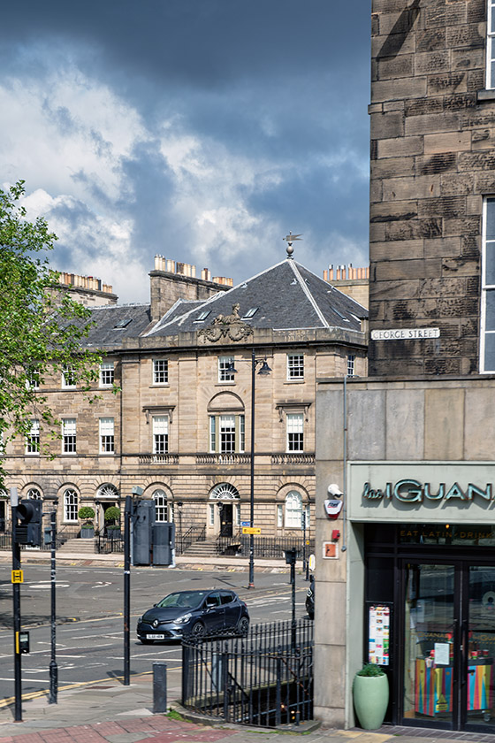 George Street by Charlotte Square