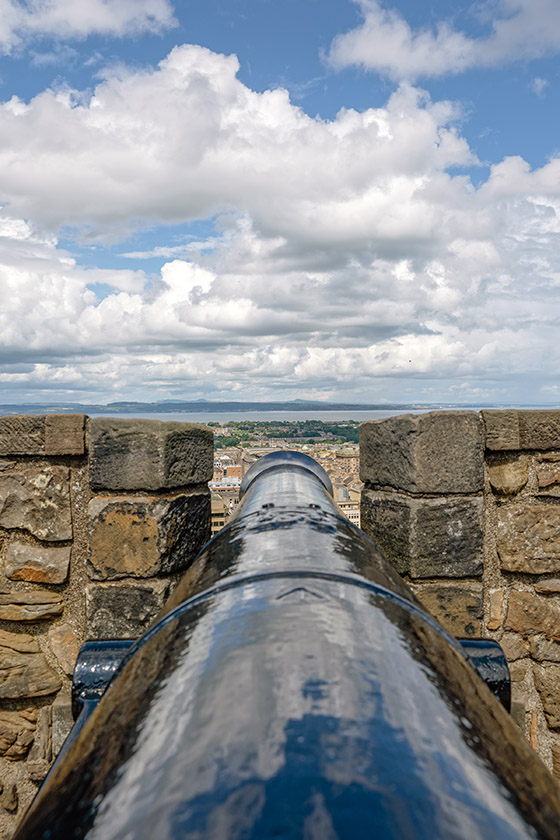 A cannon of the Argyle battery