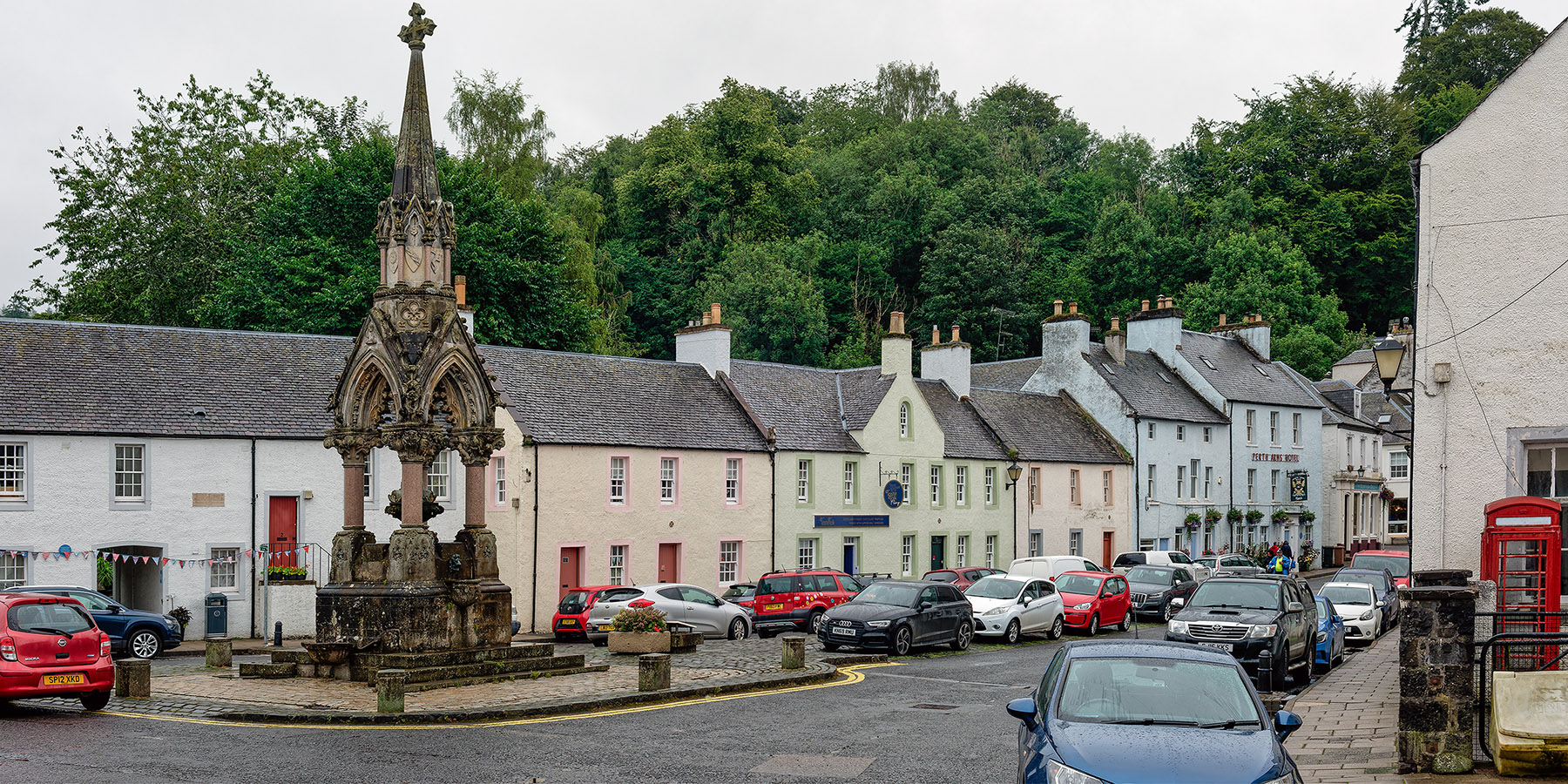 Atholl Memorial Fountain in Dunkeld