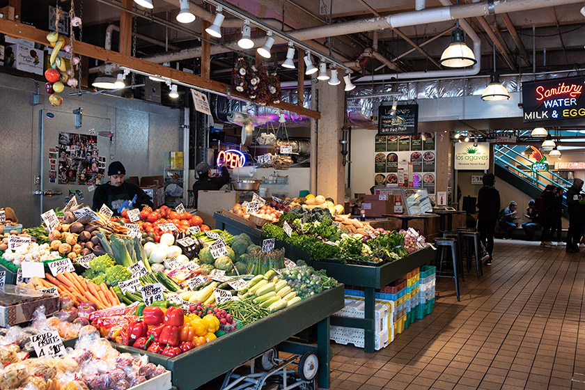 Inside the market