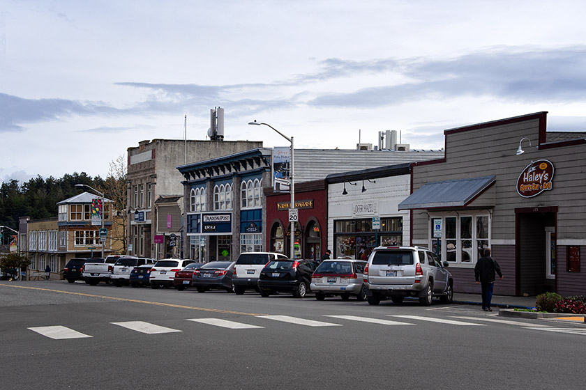 The other side of Spring Street