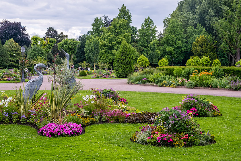 In the 'Parc de l'Orangerie'