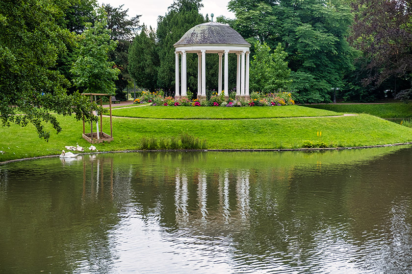 'Le Temple d'Amour', the wooden 19th Century 'Love Temple'