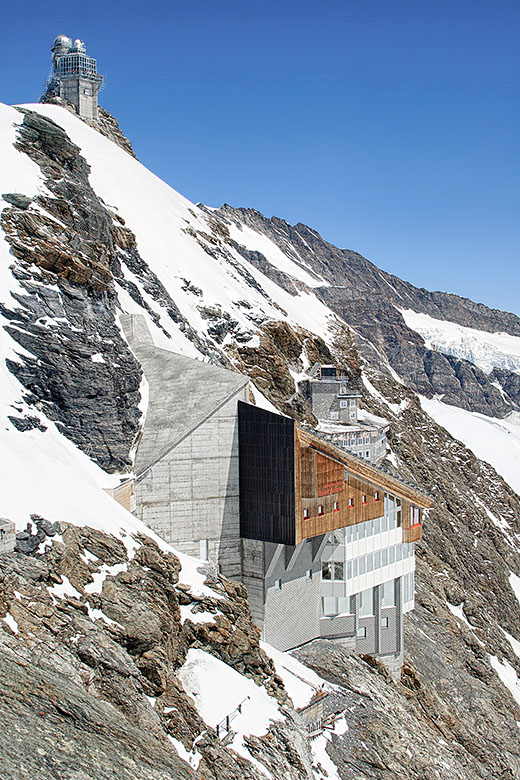 On the Jungfraujoch