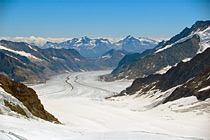 The Aletsch glacier