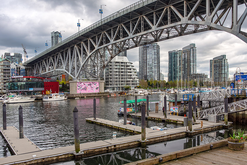 By the Aquabus Granville Island Dock