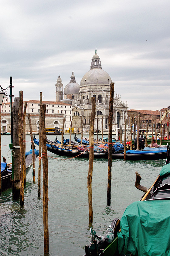 Looking towards 'Santa Maria della Salute'