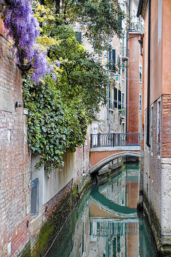 One of the many lovely small canals